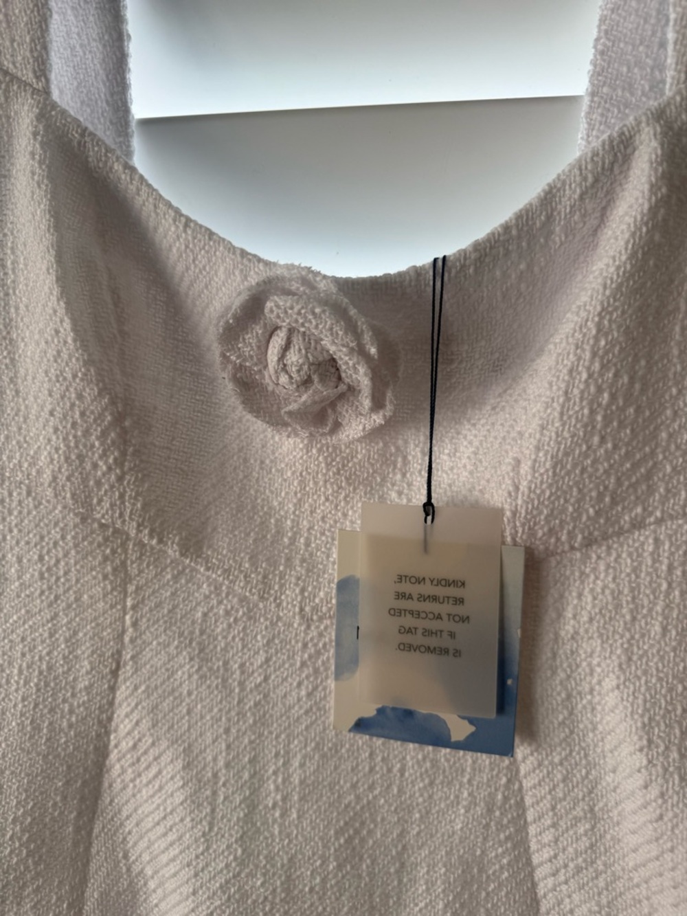 Flaw NWT Revolve MAJORELLE Clemence Mini Dress in White Medium - Picture 7 of 10